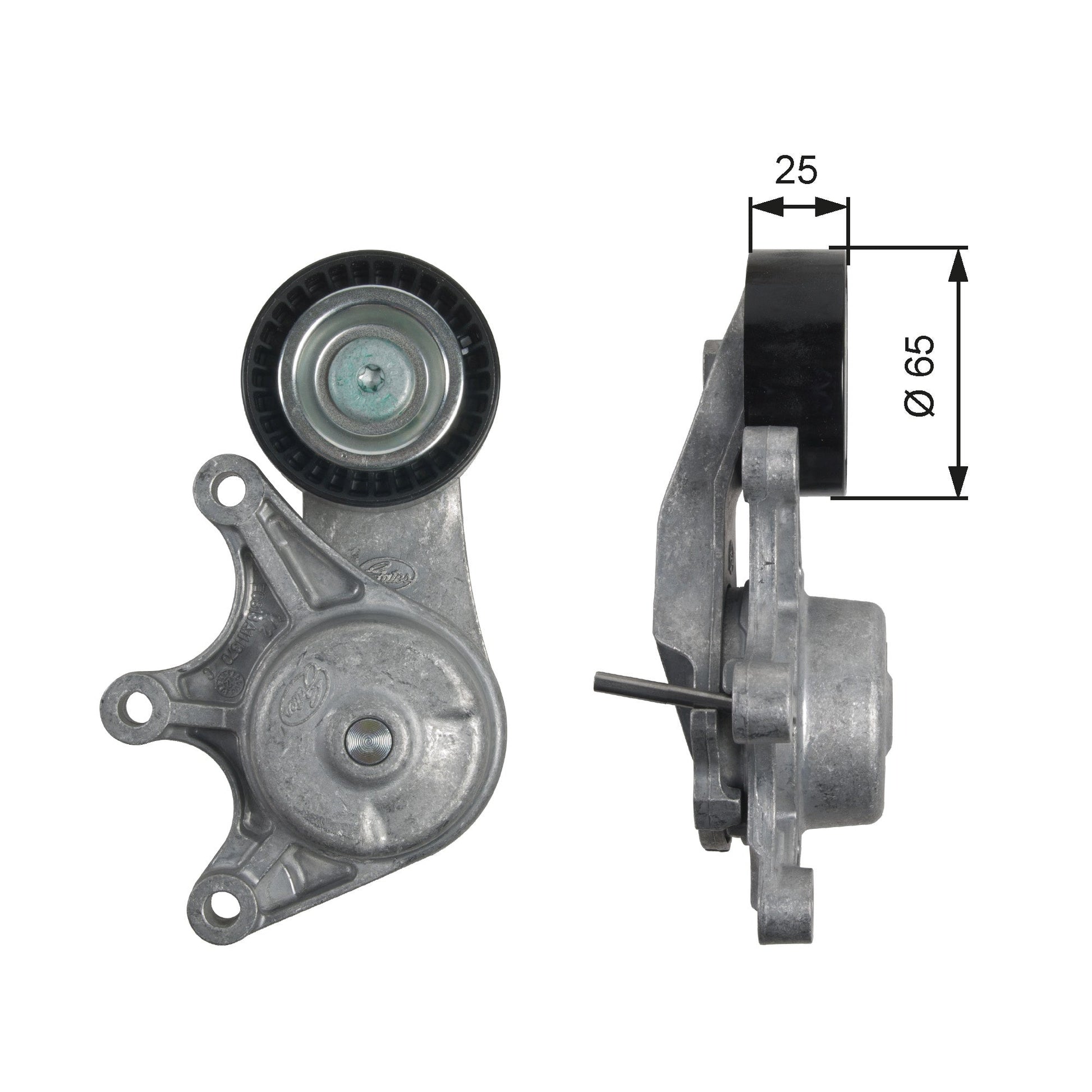 GATES GATT39191 V-Ribbed Belt Tensioner Pulley
