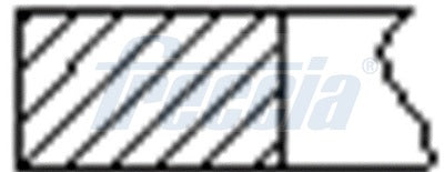 FRECCIA FR10-075600 Piston Ring Kit