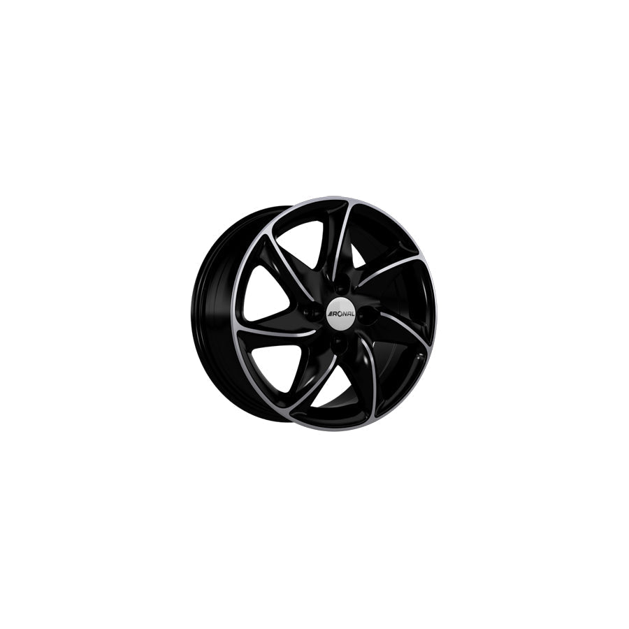Ronal R51 7x16 ET38 51R6704.03X/022 Jetblack Front Diamond Cut Wheel