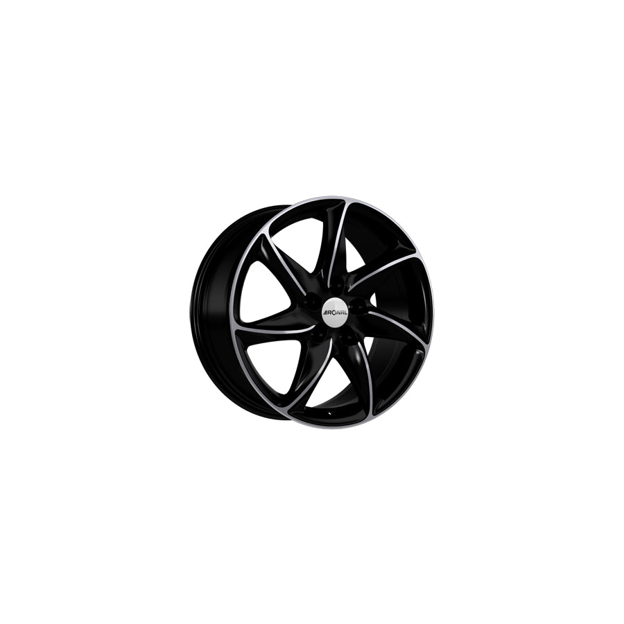 Ronal R51 8.5x20 ET35 51R0855.08X/022 Jetblack Front Diamond Cut Wheel