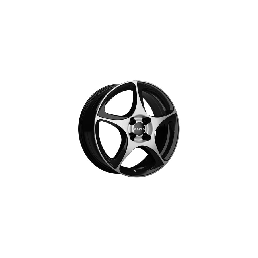 Ronal R53 7x16 ET38 53R6704.02X/332 Matt Black Front Diamond Cut Wheel