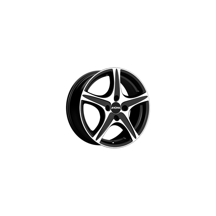 Ronal R56 6x15 ET43 56R5604.23X/332 Matt Black Front Diamond Cut Wheel