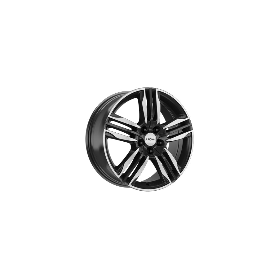 Ronal R58 10x22 ET21 58R2105.073/022 Black Front Diamond Cut Wheel