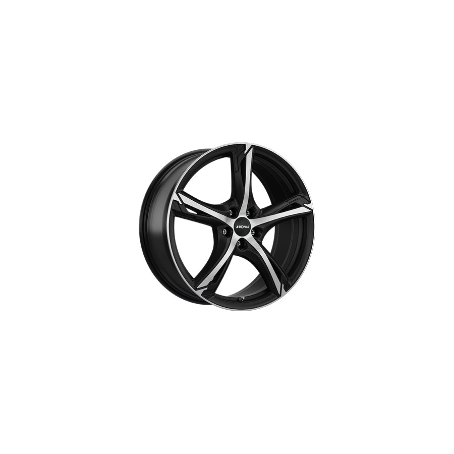 Ronal R62 8x19 ET55 62R9805.151/022 Jetblack-Matt-Diamond Cut Wheel
