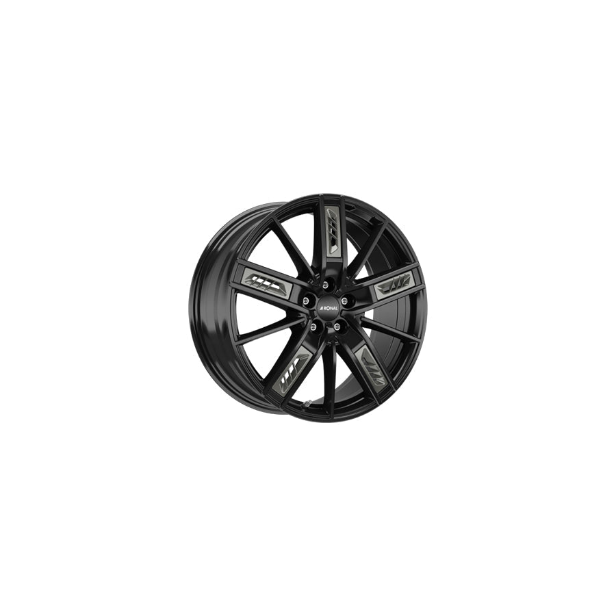Ronal R67 Grey Left 8.5x20 ET30 67R0855.07X/020 GRY/L Jetblack Wheel