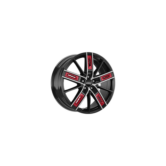 Ronal R67 Red Right 8x19 ET40 67R9805.37X/022 RED/R Jetblack Front Diamond Cut Wheel