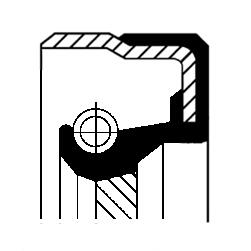 CORTECO CO19036886B Crankshaft Shaft Seal