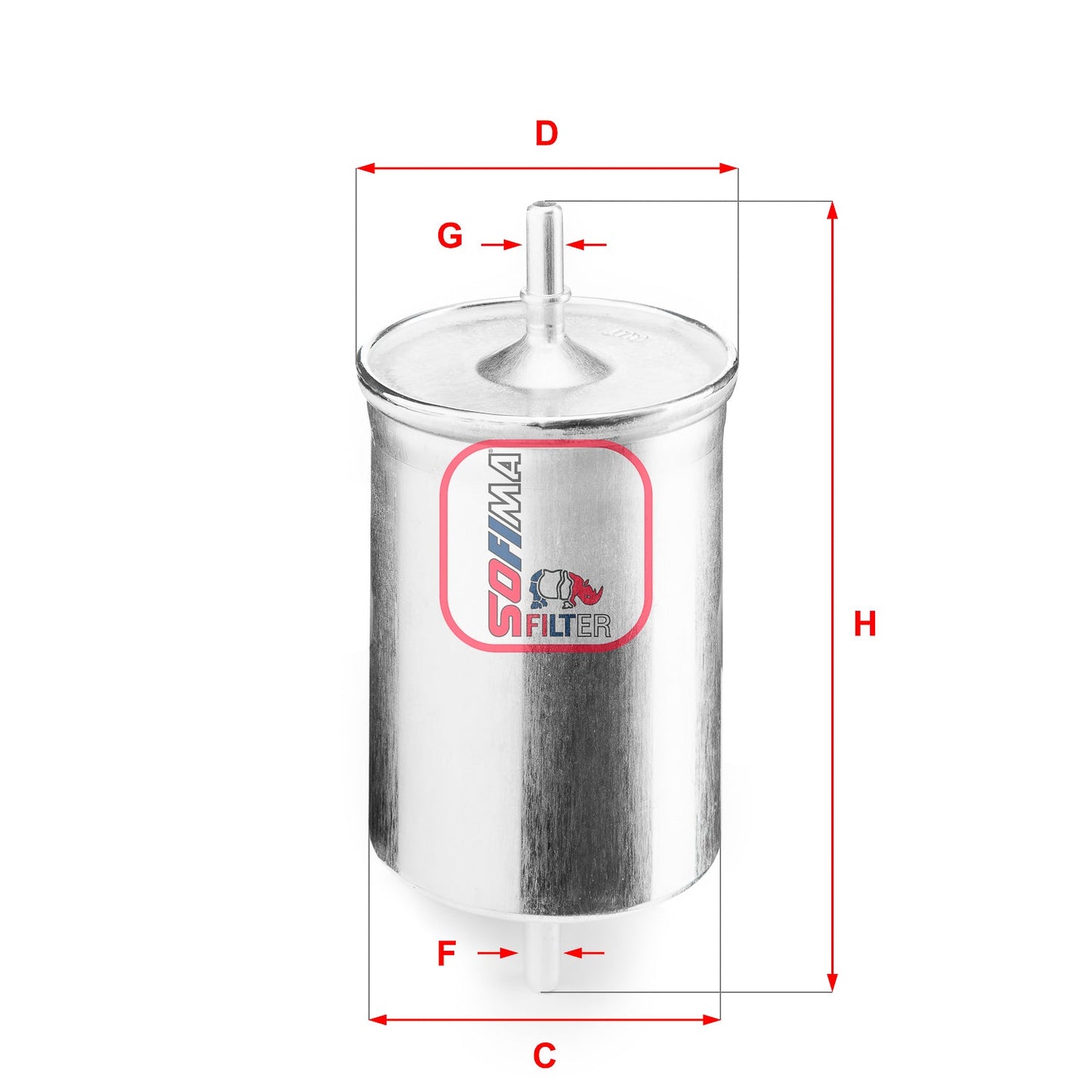 SOFIMA S1718B Fuel Filter