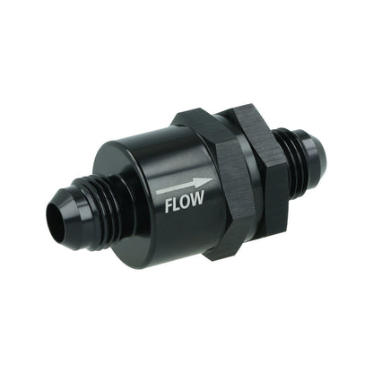 Turbozentrum 228750 Check Valve -08 AN / Dash 8 - black