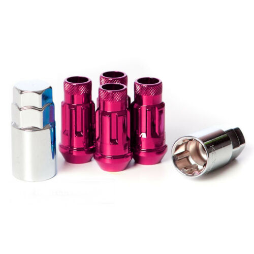 MUTEKI 32902K LUG NUTS KIT SR48 LOCK SET 12X1.50 48MM PINK