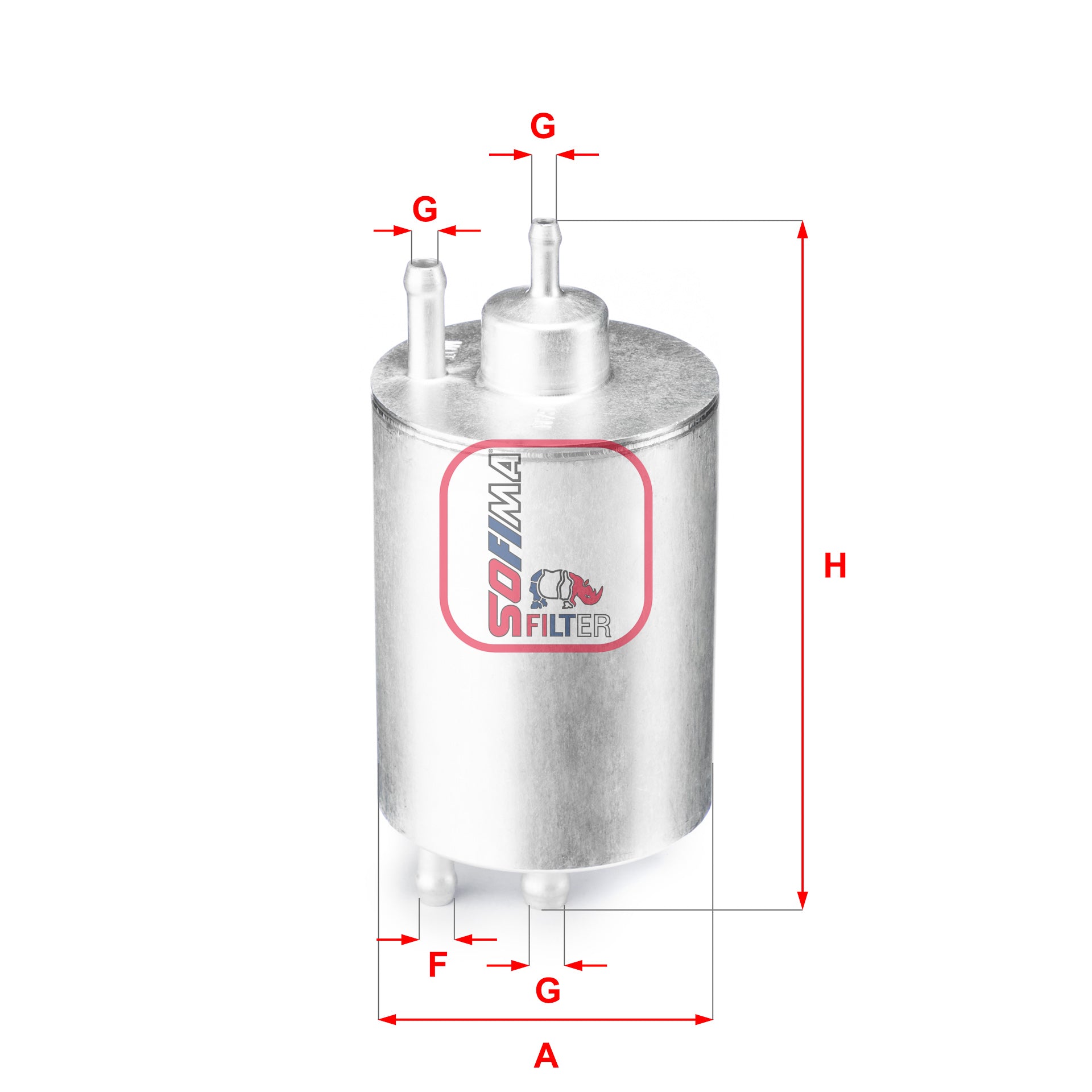 SOFIMA S1841B Fuel Filter