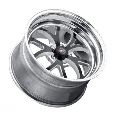 Weld 76MB8095B77A S76 Wheel 18x9.5 5x4.75 ET62 BS7.7 Black Center - Polished Shell