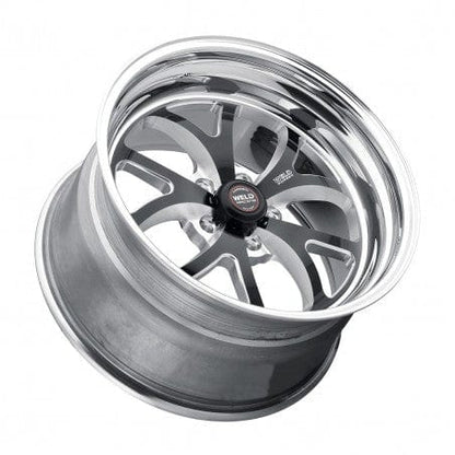 Weld 76MB8080B47A S76 Wheel 18x8 5x4.75 ET5 BS4.7 Black Center - Polished Shell