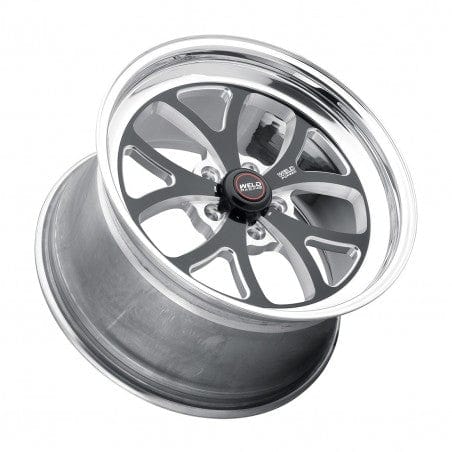 Weld 76HB8070B41A S76 Wheel 18x7 5x4.75 ET3 BS4.1 Black Center - Polished Shell
