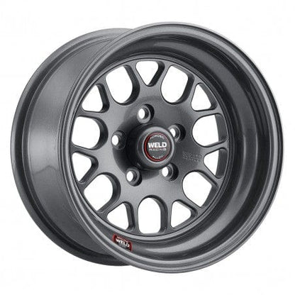 Weld 77HB7080B47A S77 Wheel 17x8 5x4.75 ET6 BS4.75 Black Center - Polished Shell