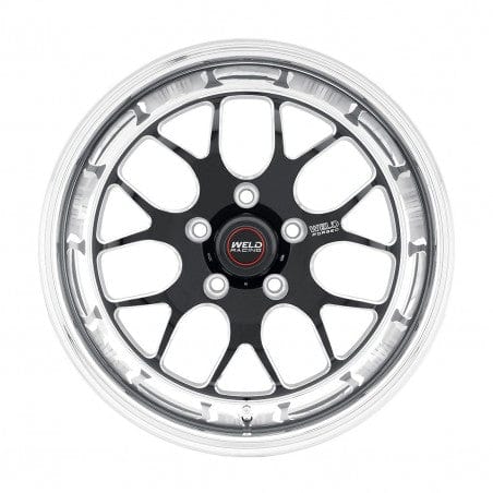 Weld 77MB7100A63A S77 Wheel 17x10 5x4.5 ET20 BS6.3 Black Center - Polished Shell