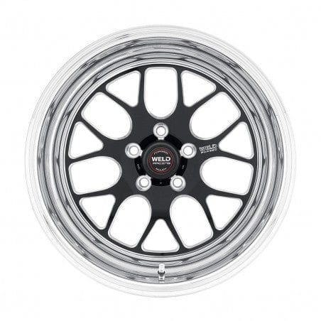 Weld 77LB7070A45A S77 Wheel 17x7 5x4.5 ET13 BS4.5 Black Center - Polished Shell