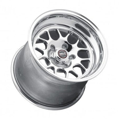 Weld 77MP-510A65A S77 Wheel 15x10 5x4.5 ET25 BS6.5 Polished Center - Polished Shell