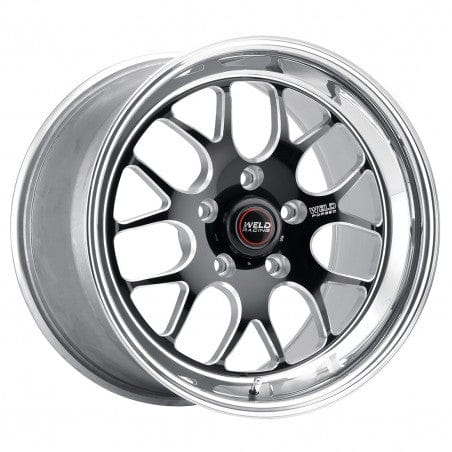 Weld 77MB7100A63A S77 Wheel 17x10 5x4.5 ET20 BS6.3 Black Center - Polished Shell