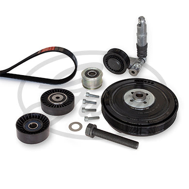 GATES GATK116PK2000 V-Ribbed Belt Set