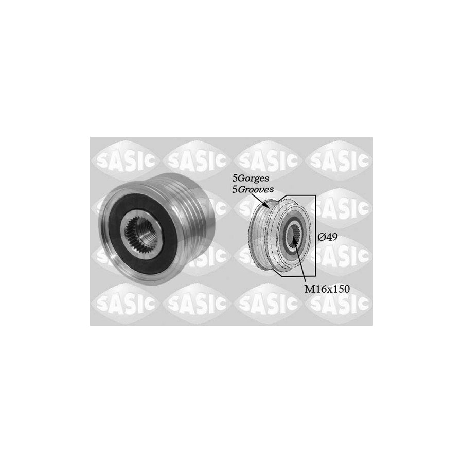 Sasic 1674005 Pulley, Alternator