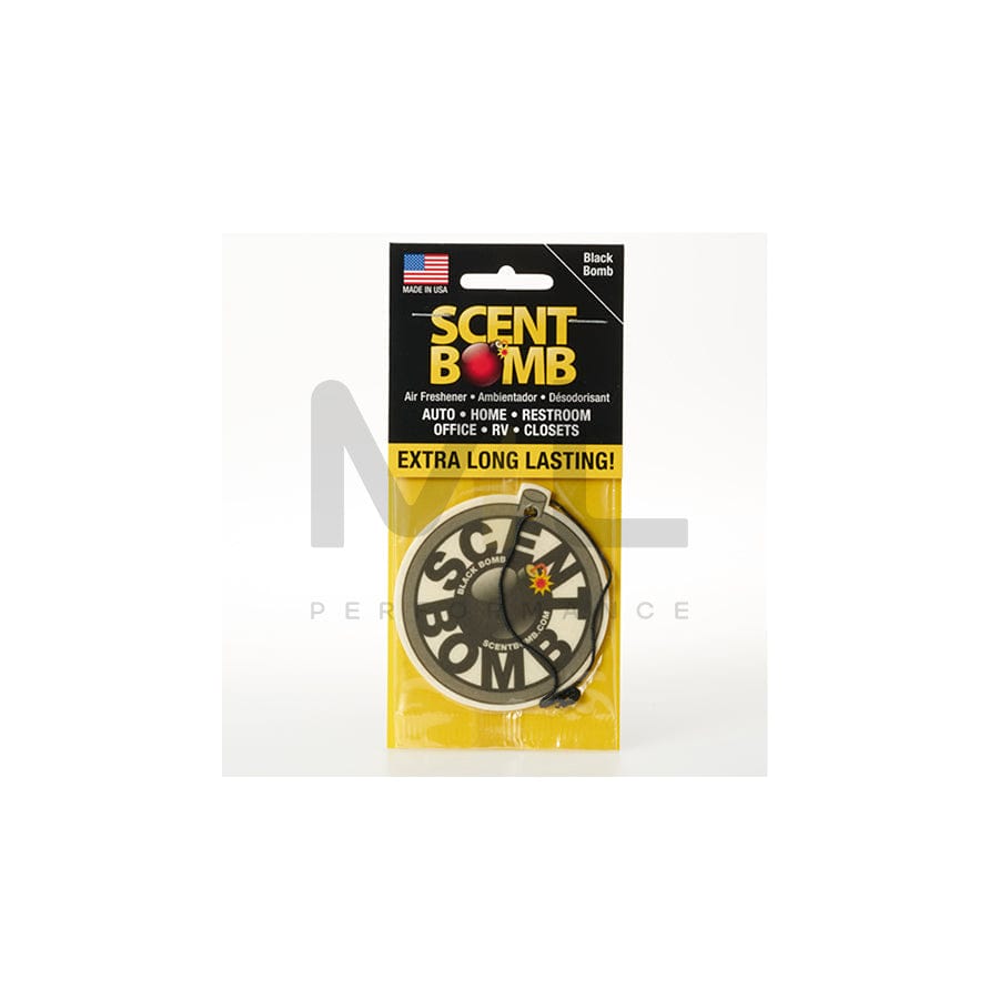 Scent Bomb Car Air Freshener - Black Bomb