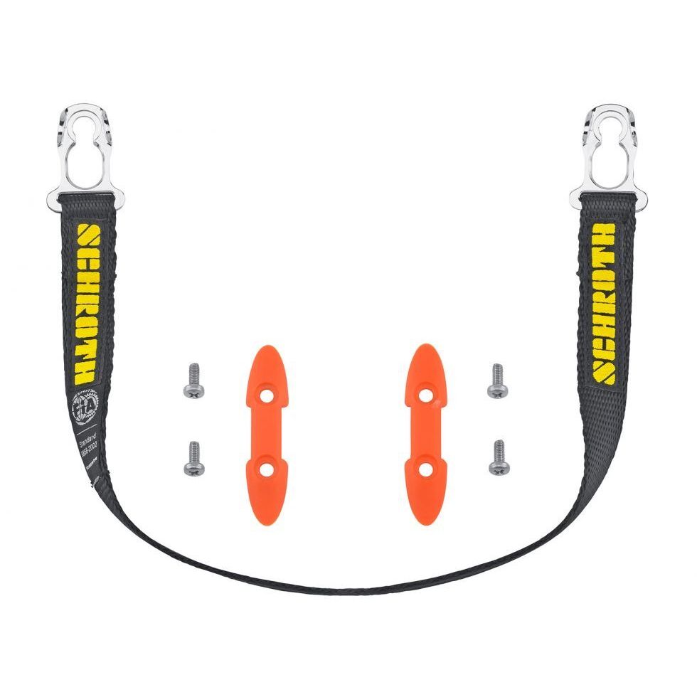 SCHROTH 00030-19 SLIDING TETHERS HANS (LENGTH: 19") WITH SCHROTH LOGO