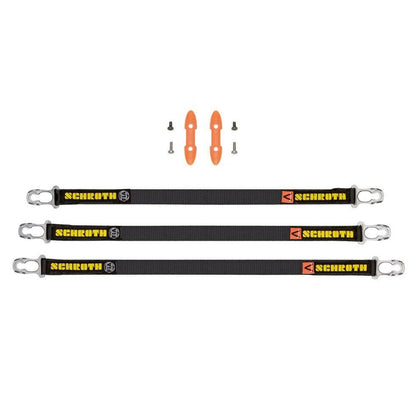 SCHROTH 00030-19 SLIDING TETHERS HANS (LENGTH: 19") WITH SCHROTH LOGO