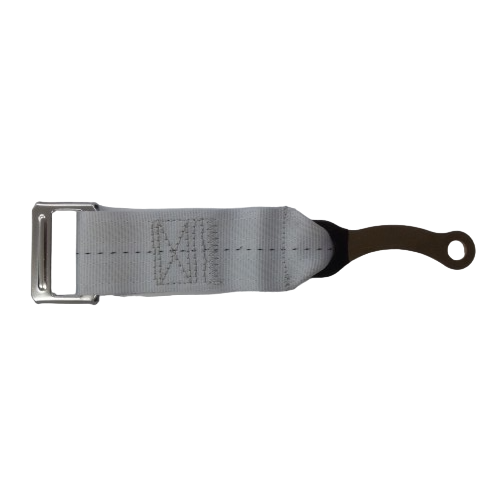 SCHROTH 00169 REPLACEMENT END STRAP FOR RALLYE 3 ASM, SILVER FOR FORD FIESTA