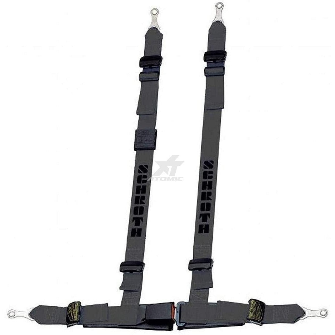 SCHROTH 13590E SEAT BELT RALLYE CROSS 4-POINT 50 MM (2") RIGHT, ASM, ECE, BLACK