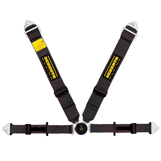 SCHROTH 20000 SEAT BELT PROFI 2 4-POINT LEFT (ASM AND SUSPENDER BELT), BLACK
