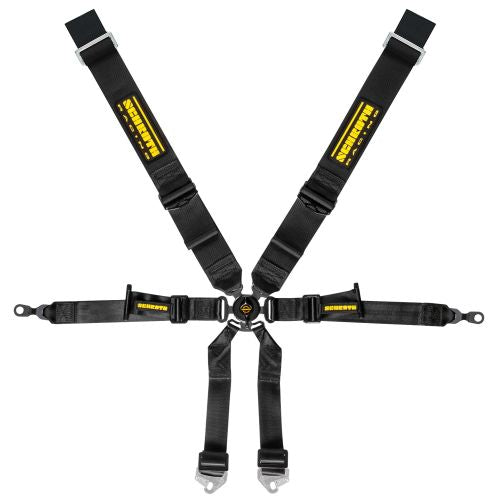 SCHROTH 20271 SEAT BELT PROFI 2-FE 4-POINT LEFT ASM PULL DOWN RED