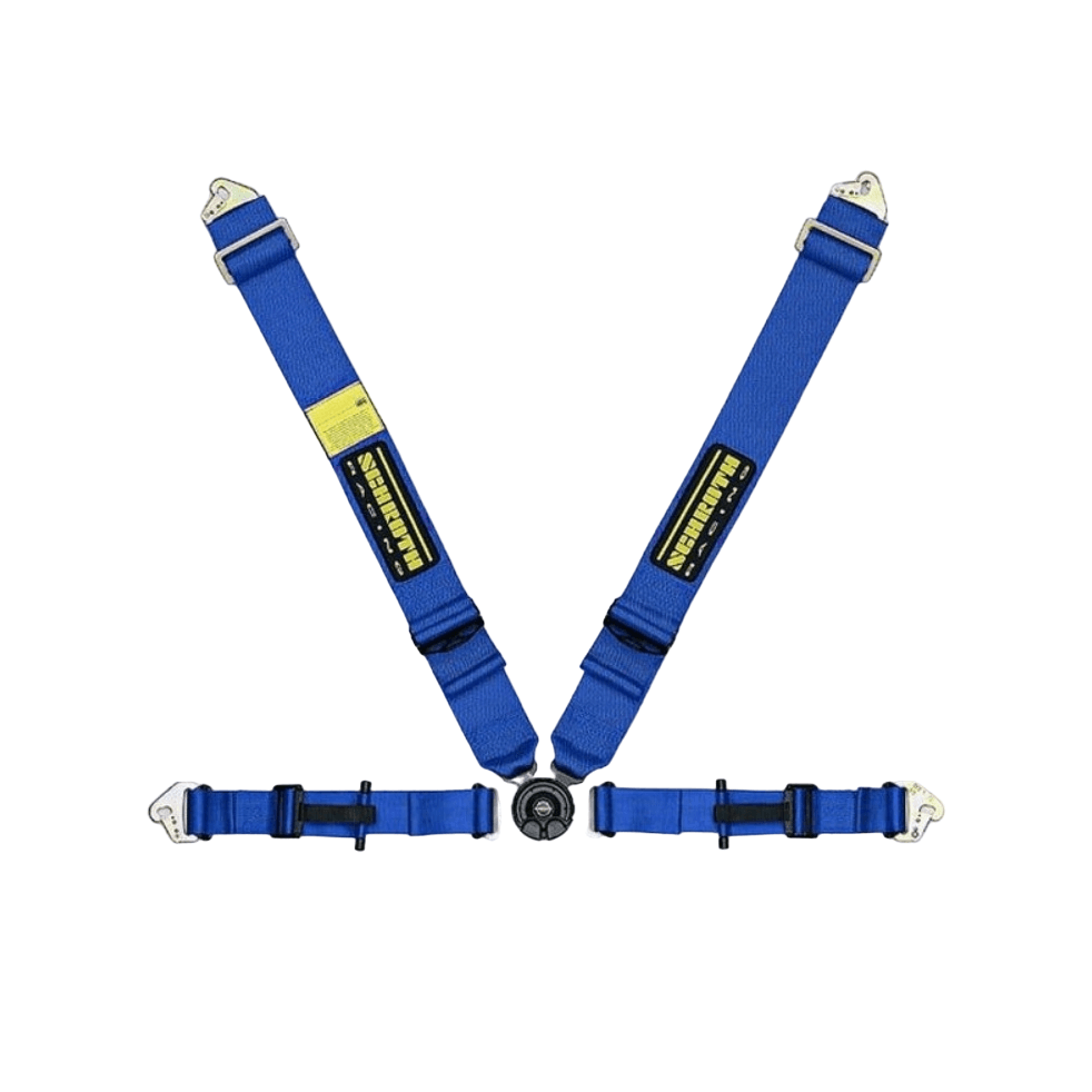 SCHROTH 25101 SEAT BELT PROFI 2 4-POINT RIGHT (ASM WITH FLEXIBLE) BLUE