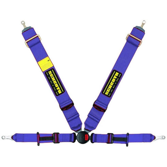 SCHROTH 20170 SEAT BELT PROFI 2-FE 4-POINT LEFT, ASM, ECE, BLUE