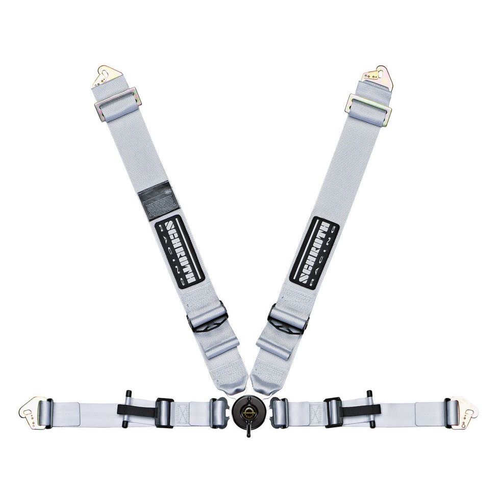 SCHROTH 25901 SEAT BELT PROFI 2 4-POINT RIGHT (ASM WITH FLEXIBLE), SILVER