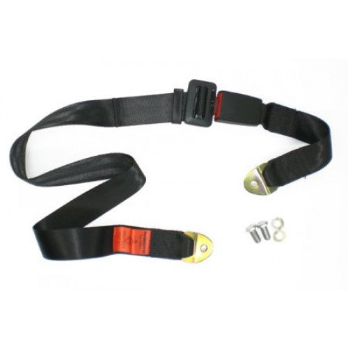 SCHROTH 80003 STATIC BELT 2-POINT (BLACK)