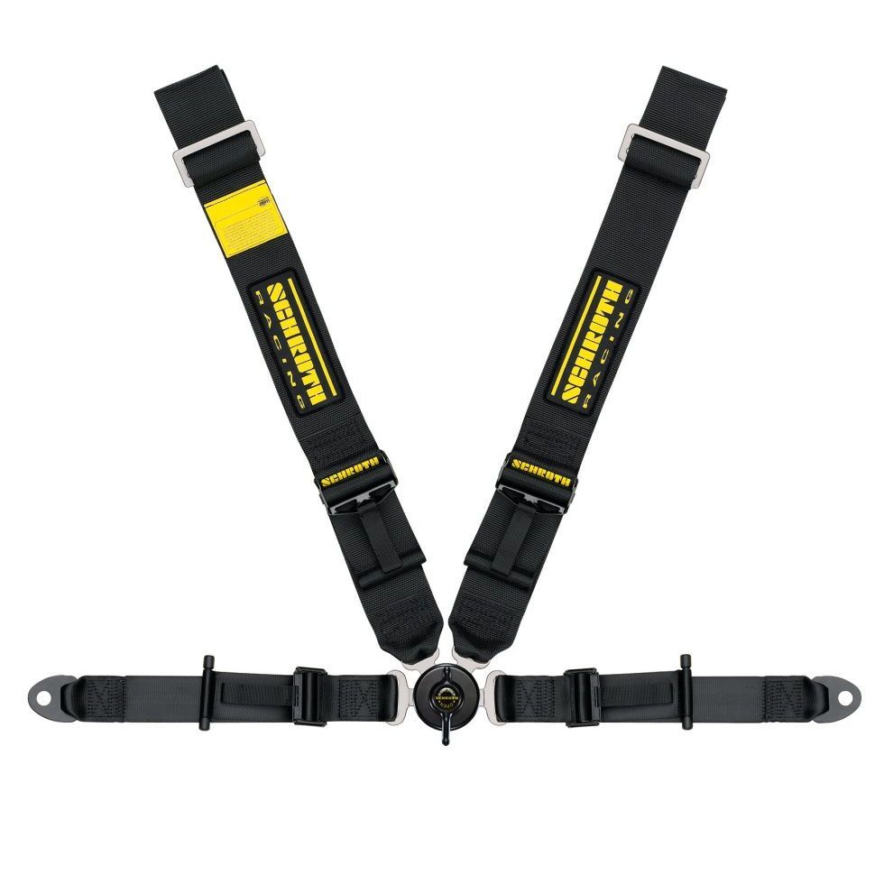 SCHROTH 91159-0 SEAT BELT LOTUS 2 4-POINT RIGHT ASM FIA BLACK