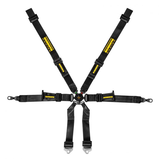 SCHROTH 94700-0 SEAT BELT PROFI 6-POINT 2X2 BLACK FOR PORSCHE 996 / 997