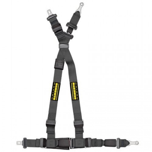 SCHROTH 93092-0 SEAT BELT STRAP QUICKFIT ASM WITH SCHROTH LOGO LEFT BLACK FOR BMW (E46)