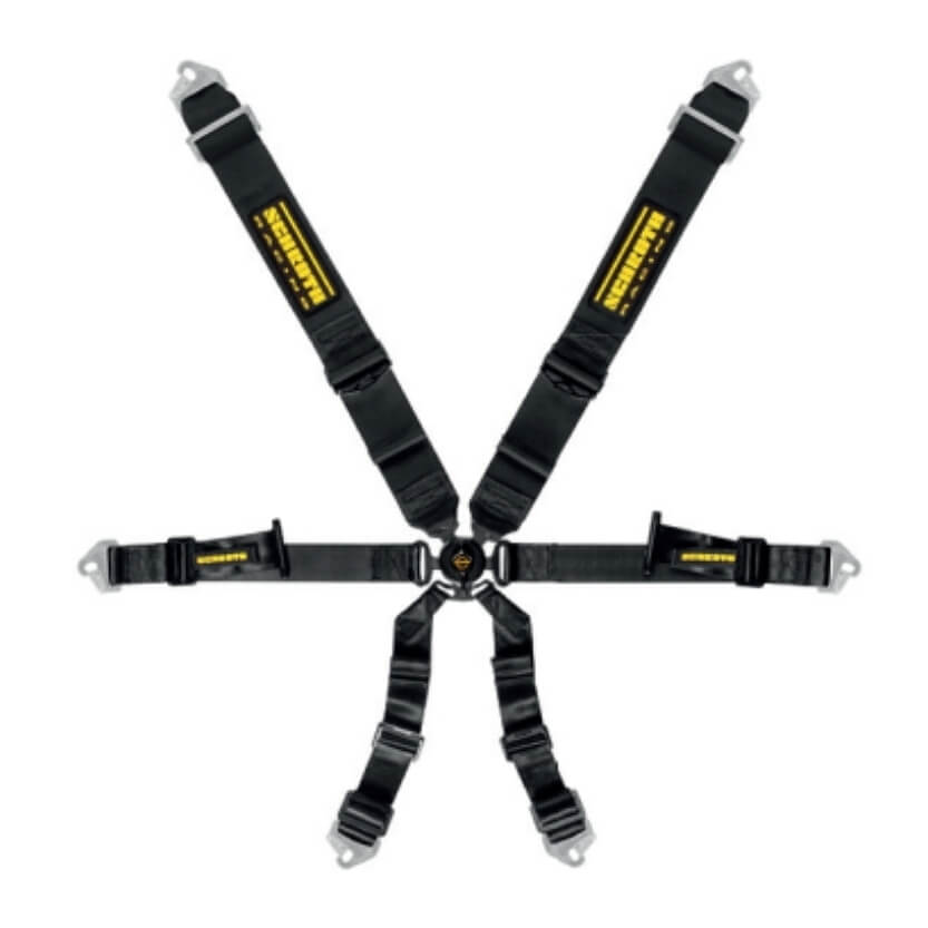 Schroth Racing 94541-0 Profi 3x2 - Pull Down - Black