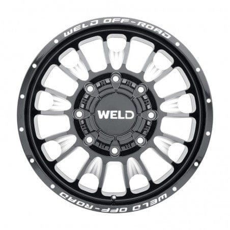 Weld W12108280890 Scorch Dually Front W121 Wheel 20x8.25 8x165.1 ET108 BS8.9 Gloss Black MIL