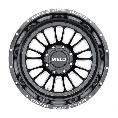 Weld W12108292N41 Scorch Dually Rear W121 Wheel 20x8.25 8x200 ET-227 BS-4.17 Gloss Black MIL