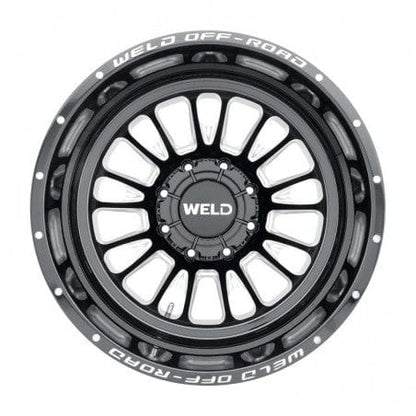 Weld W12108293N49 Scorch Dually Rear W121 Wheel 20x8.25 8x210 ET-246 BS-4.92 Gloss Black MIL