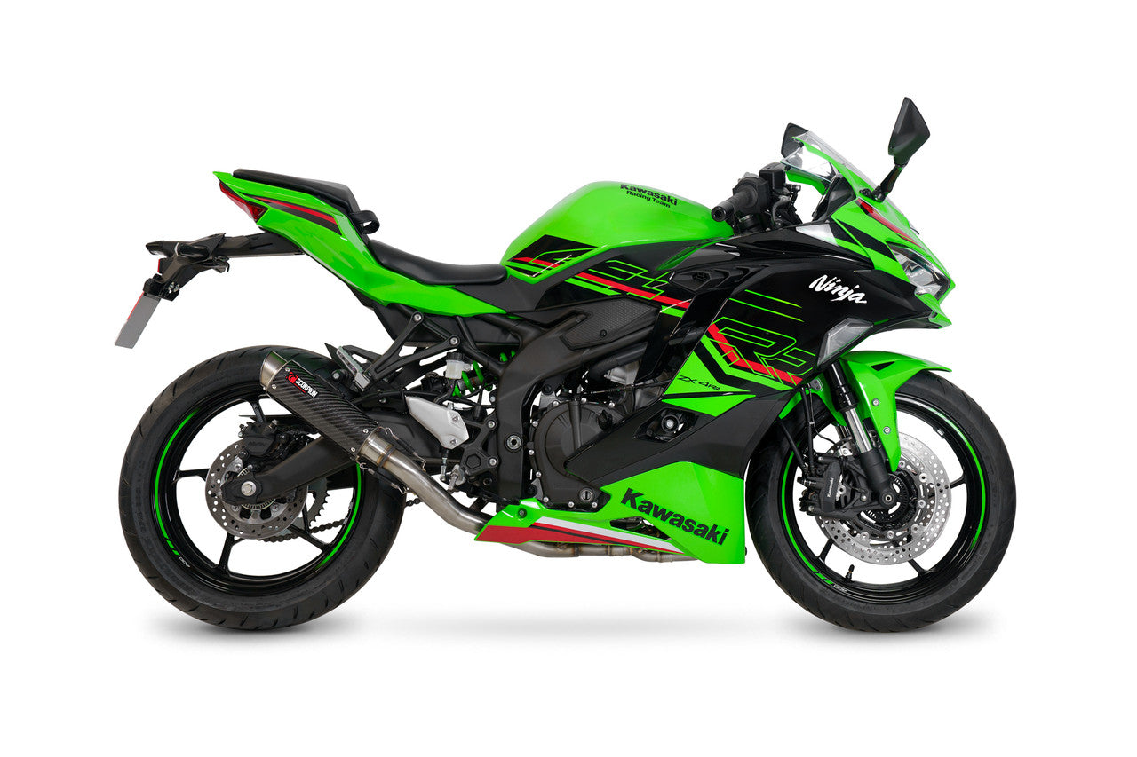 Scorpion KA1020SYSCEM RP1-GP Full System Carbon Fibre Sleeve ZX-4RR - 2023
