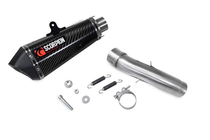 Scorpion RKT92CEO Serket Taper Slip-on Carbon Fibre Sleeve 390 Duke - 2021