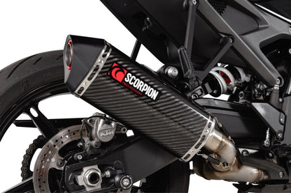 Scorpion RKT96CEO Serket Parallel Slip-on Carbon Fibre Sleeve - KTM 990 Duke - 2024-2025