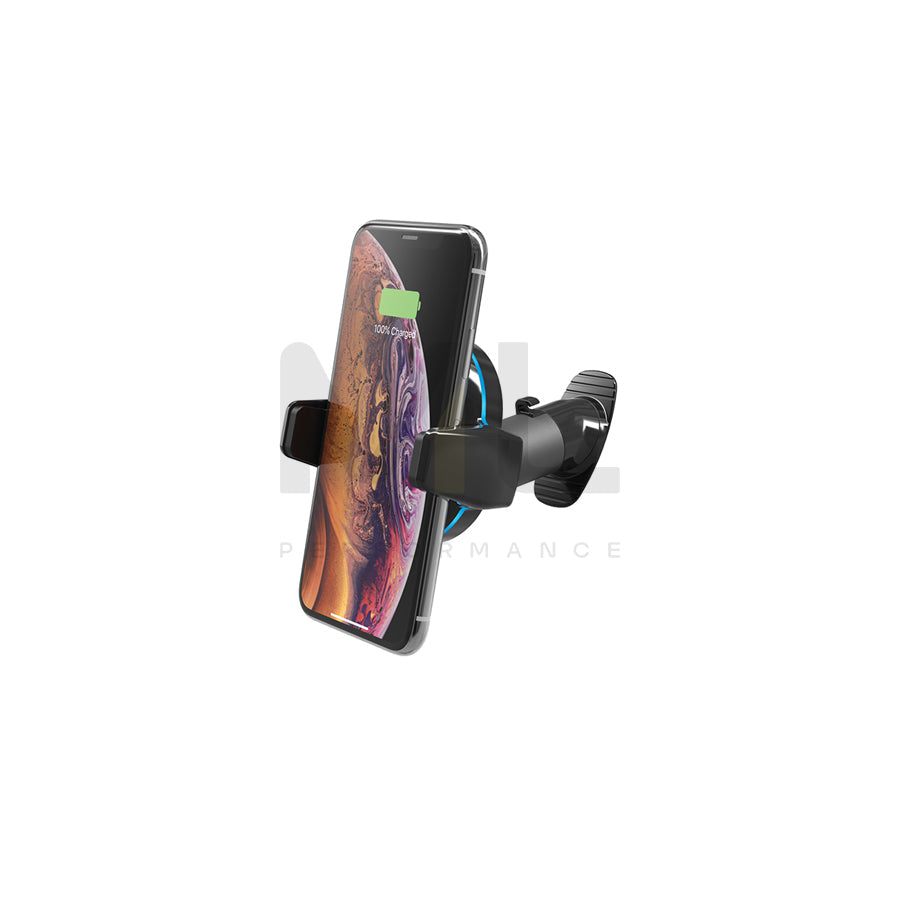 SCOSCHE MagicGrip, Dash 8089 Car phone holder with ball joint, with wireless charger, dashboard, with USB plug (type C), universal 360°