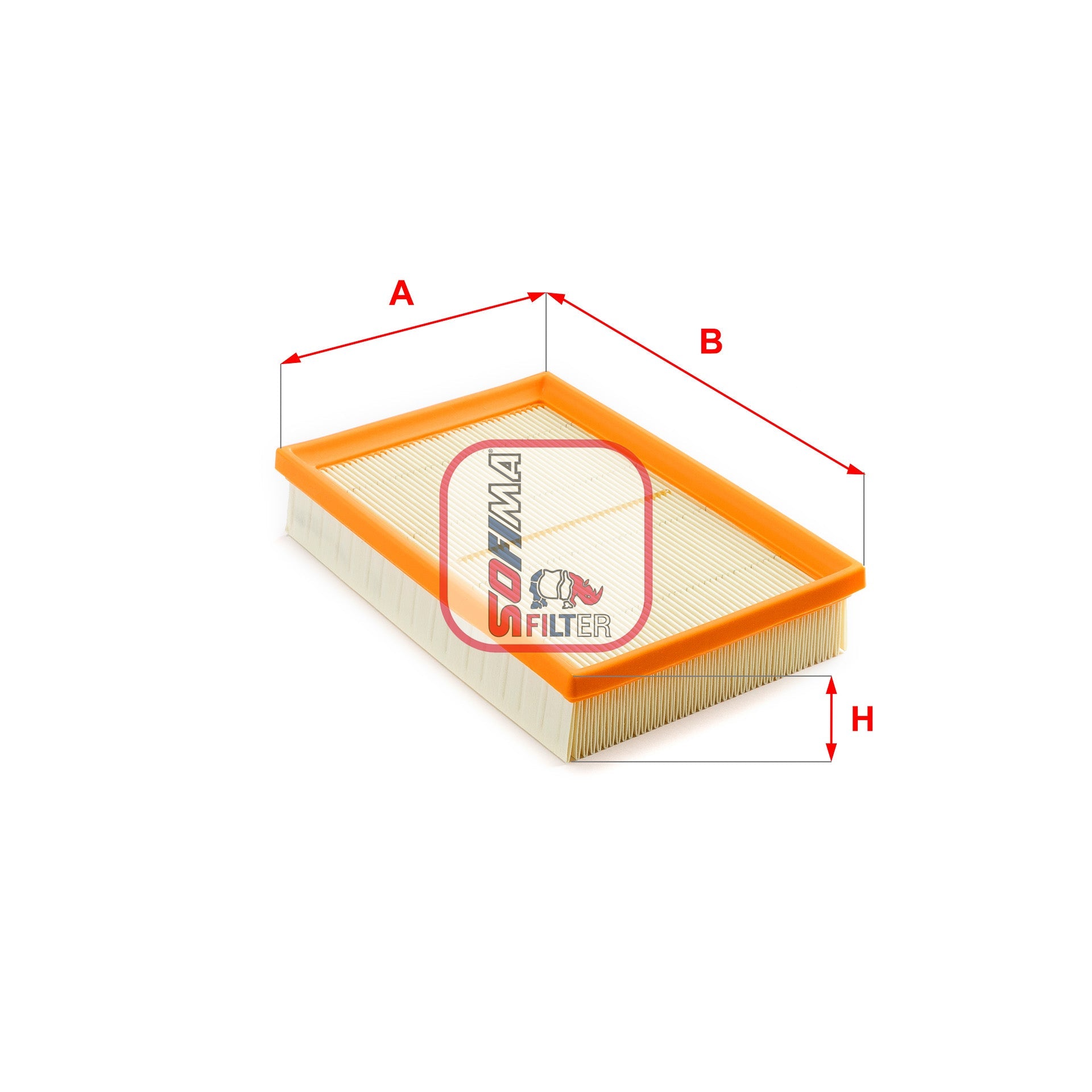 SOFIMA S3384A Air Filter