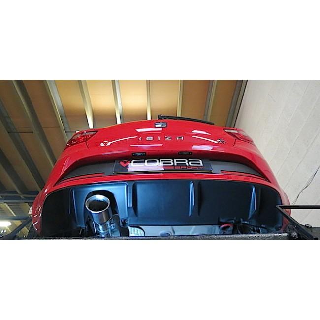 Cobra Exhaust Seat Ibiza FR 1.2 TSI (10-15) Cat Back Performance Exhaust