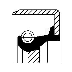 CORTECO CO12011280B Crankshaft Shaft Seal